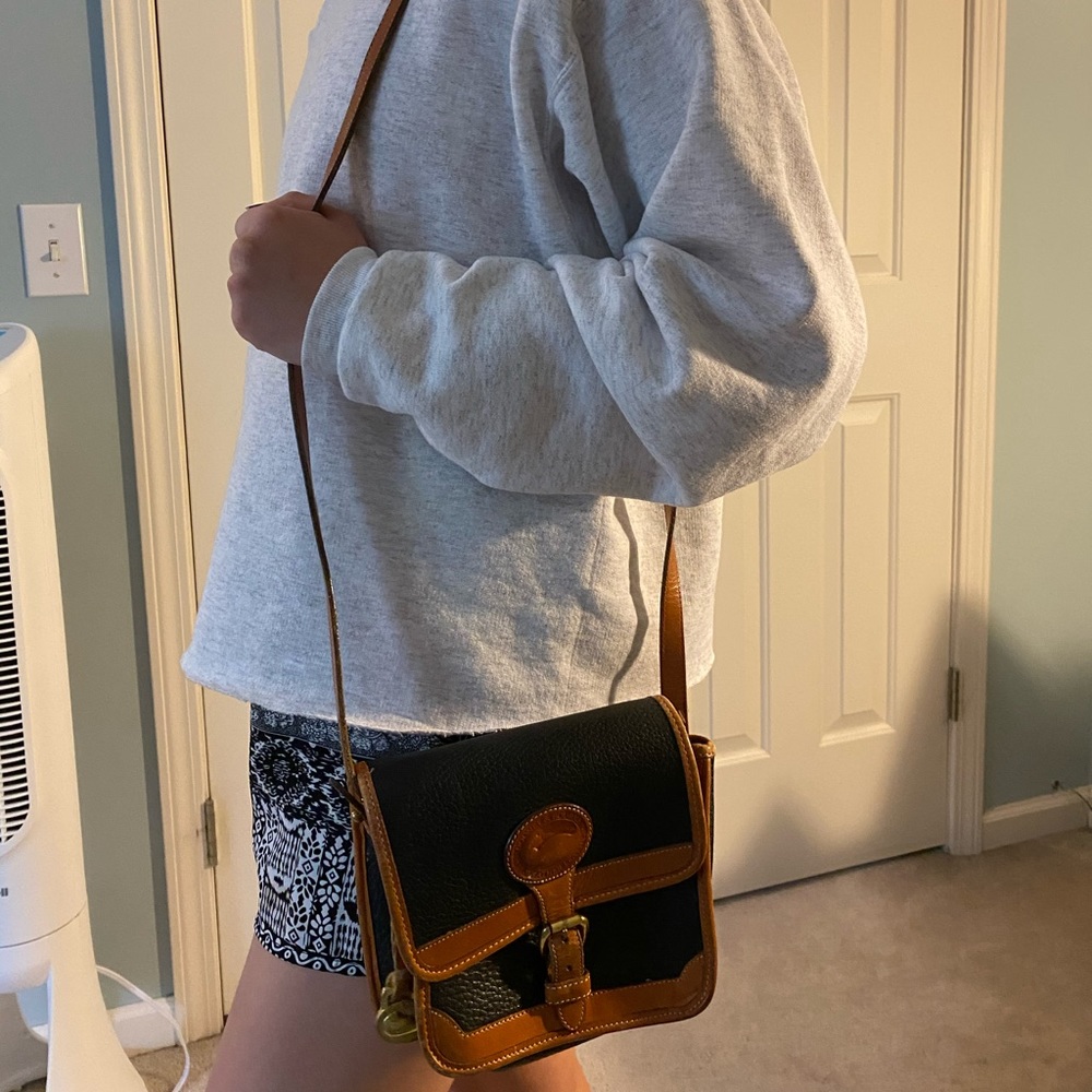 over the shoulder Dooney and Bourke purse